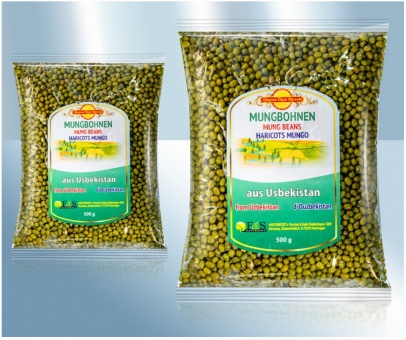 grüne Mungbohnen Mungbohne Бобы Мунг Маш 5,98€/kg 